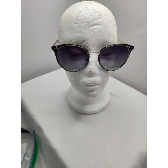 Prive Revaux Polarized Sunglasses Womens Woveseeker Cat Black &Silver 52-19-148 - Picture 14 of 16